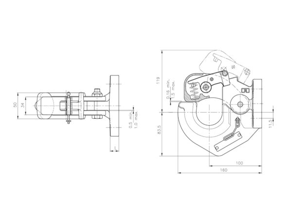 Rockinger RO 231 A ritning